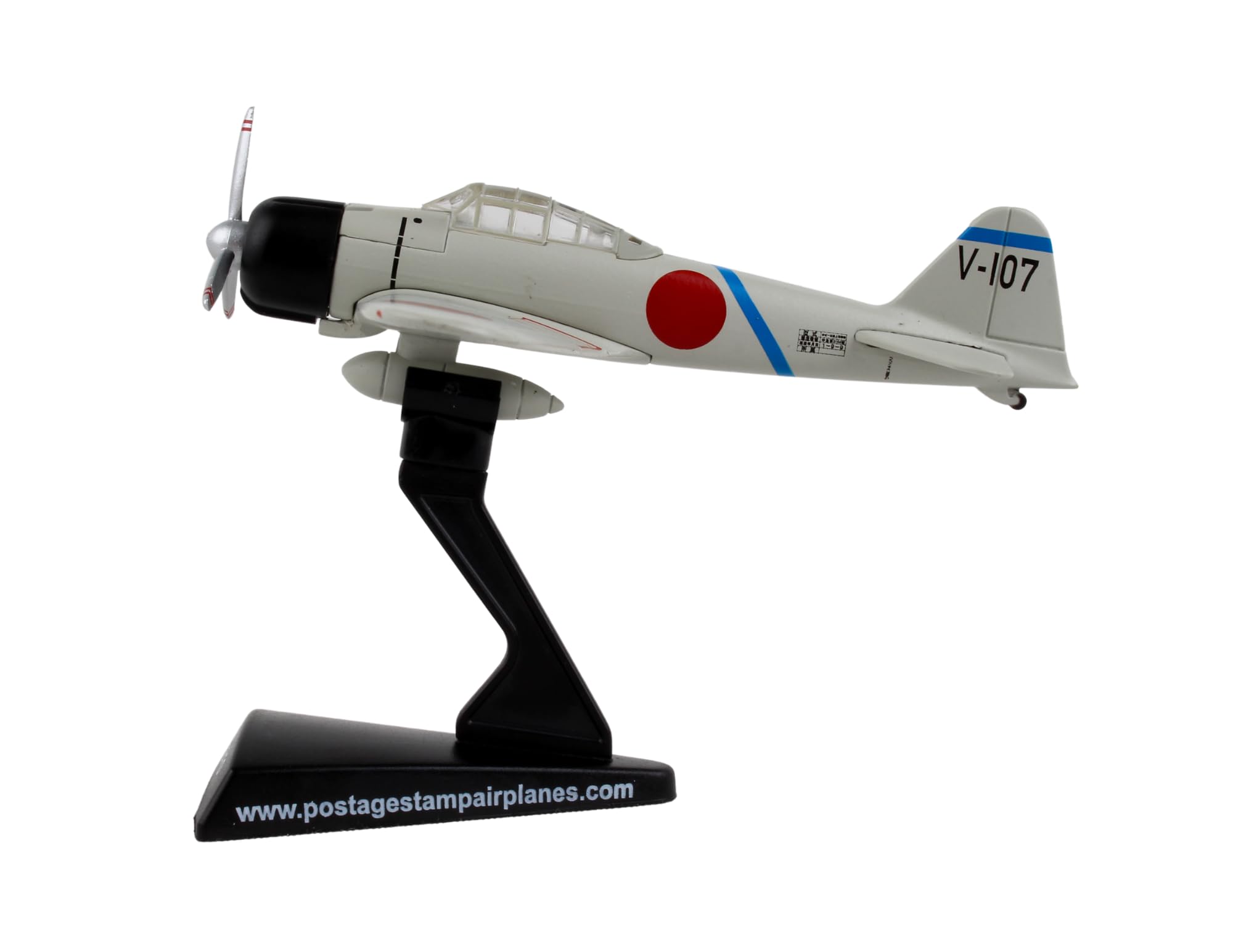 Amazon.co.jp: POSTAGE STAMP 1/97 零式艦上戦闘機 21型 V-107 坂井